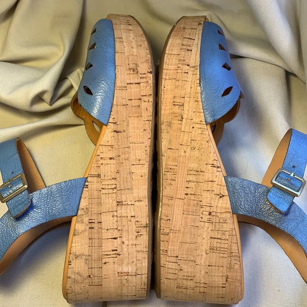 Korks by Kork-Ease almost NEW leather platforms